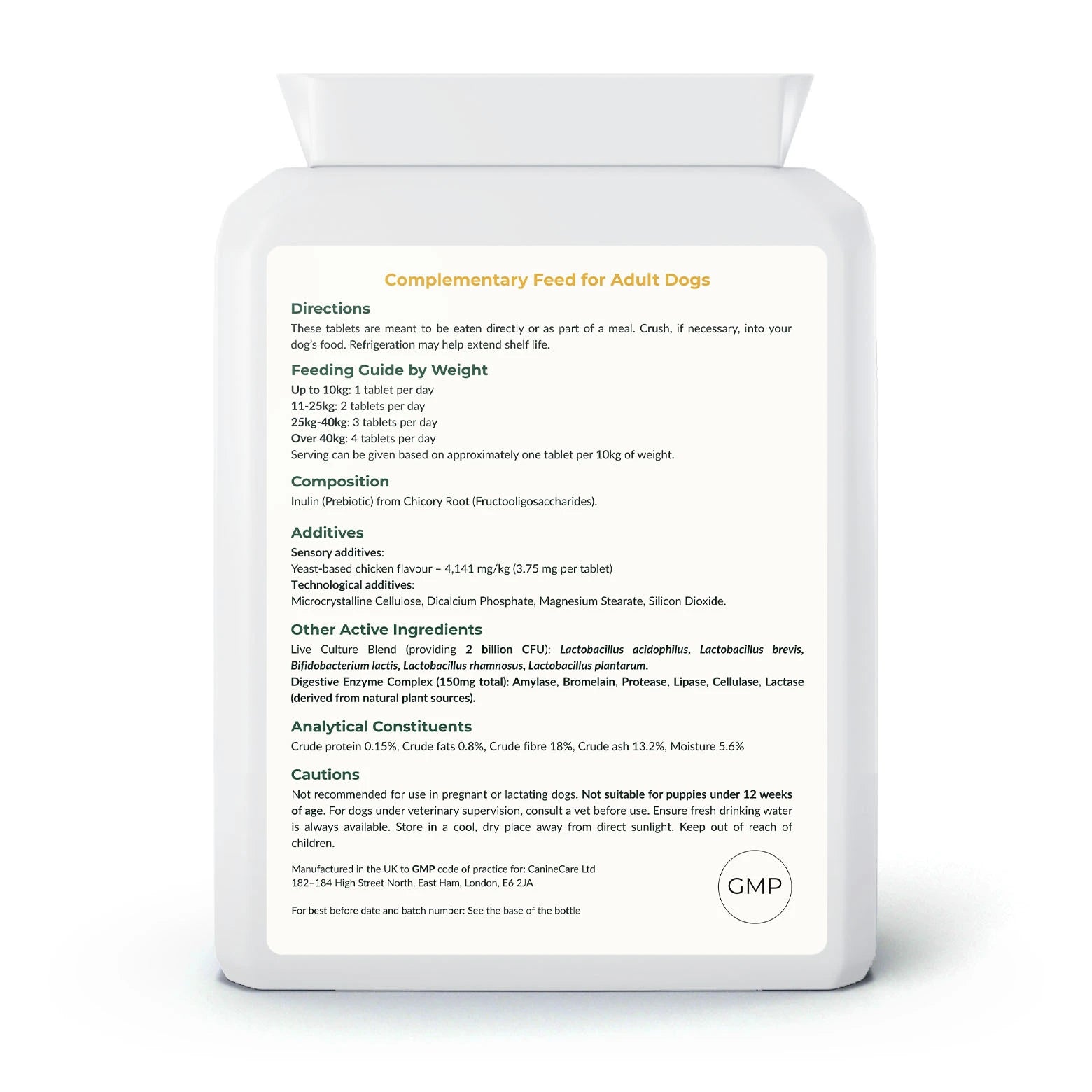 End Your Dog's Diarrhoea With CanineCare's Five Strain Probiotic