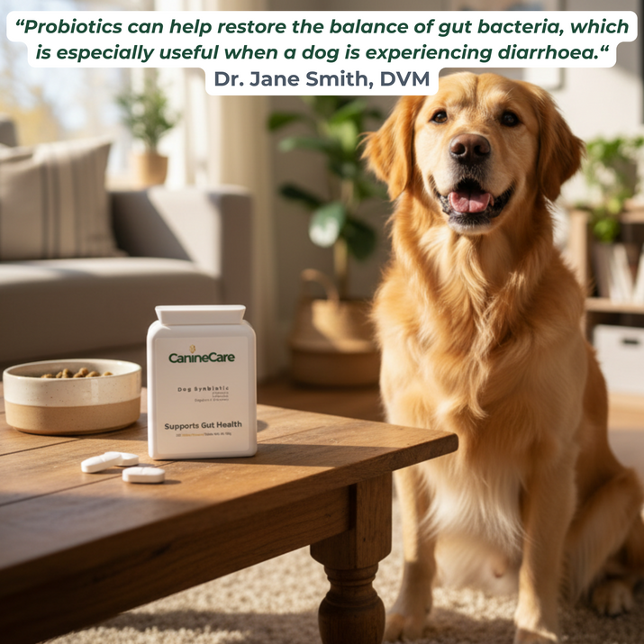 Dog Synbiotic - Finally End Antibiotic-induced Diarrhoea and Give Your Dog Comfort Again