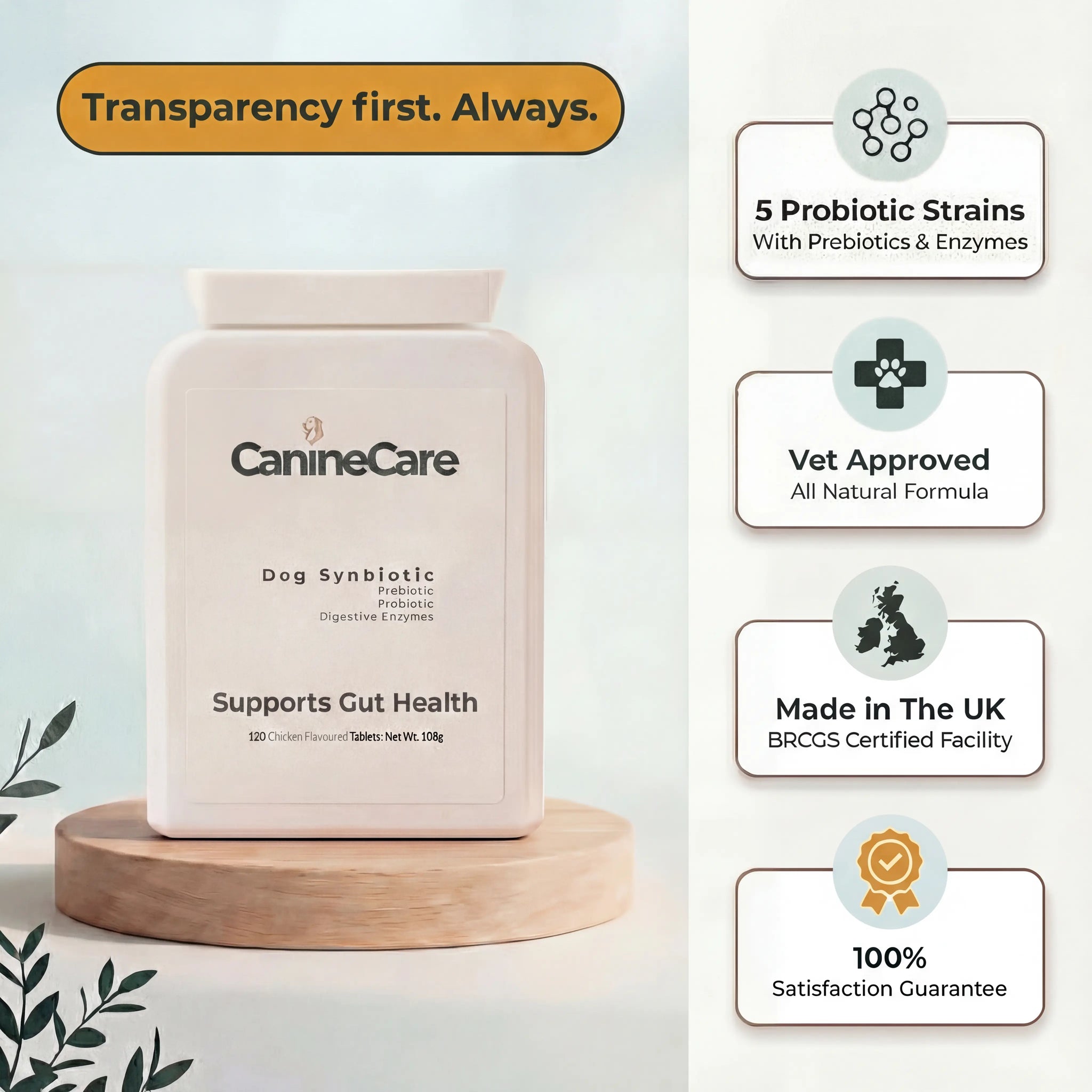 GutMax™- 5 Probiotic Strains | Prebiotic | 6 Digestive Enzymes